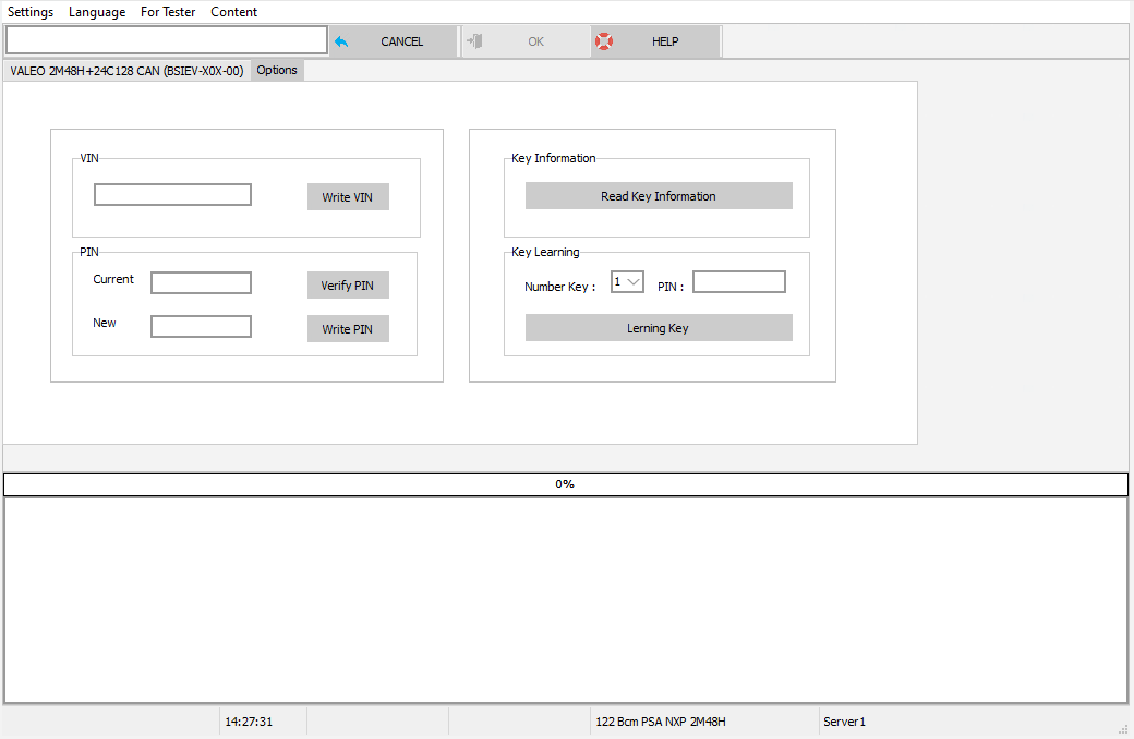 VALEO 2M48H + 24C128 CAN (BSIEV-X0x-00) KeyLearning