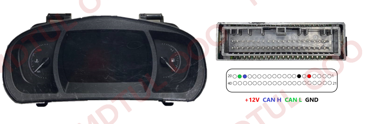 Renault Megan IV Visteon NEC 70F3532