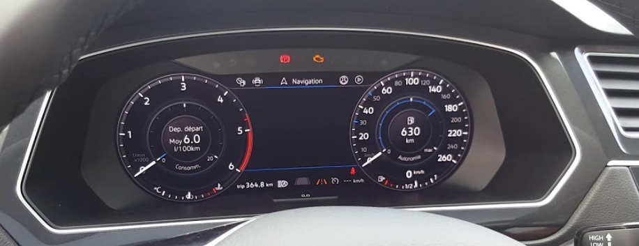 Tiguan Virtual Cockpit 1